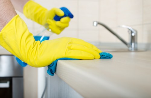 Charity reuse and recycling partnership for carpet cleaning materials